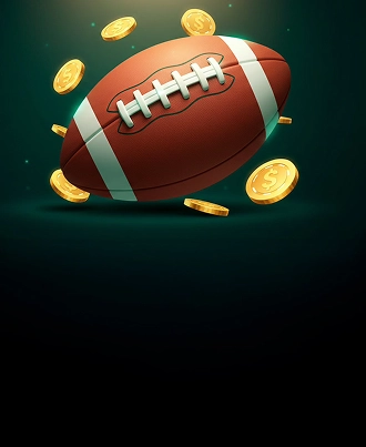 Νομίσματα και σκοτεινό φόντο παιχνιδιών Boomzino